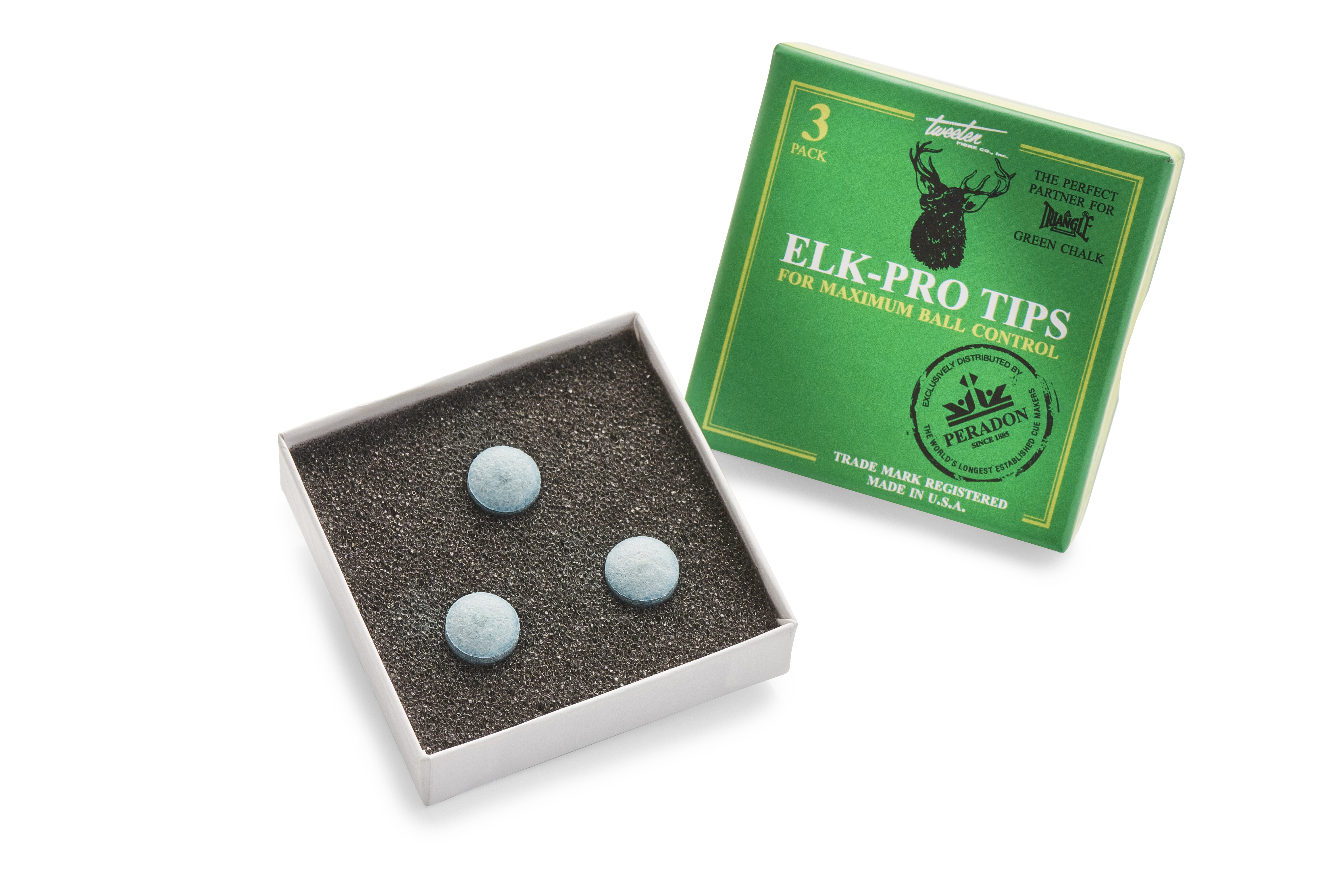 Buy the Elk-Pro Snooker Cue Tips (Box of 3)